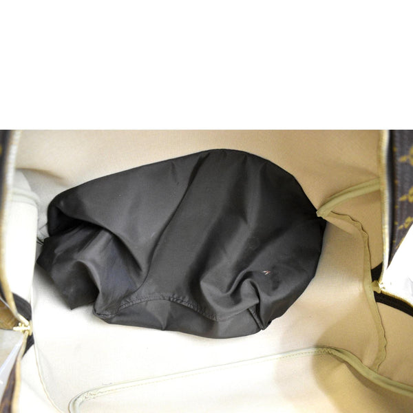 LOUIS VUITTON Evasion Monogram Canvas Boston Travel Bag Brown