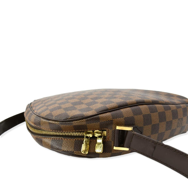 LOUIS VUITTON Ipanema GM Damier Ebene Crossbody Bag Brown