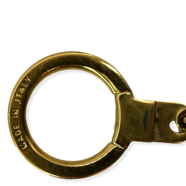 LOUIS VUITTON Balls Bag Charm Key Holder Gold