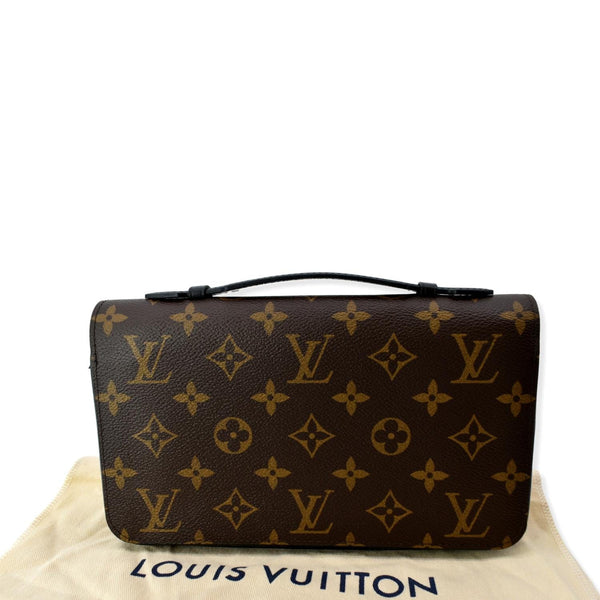 LOUIS VUITTON Zippy XL Monogram Canvas Wallet Brown