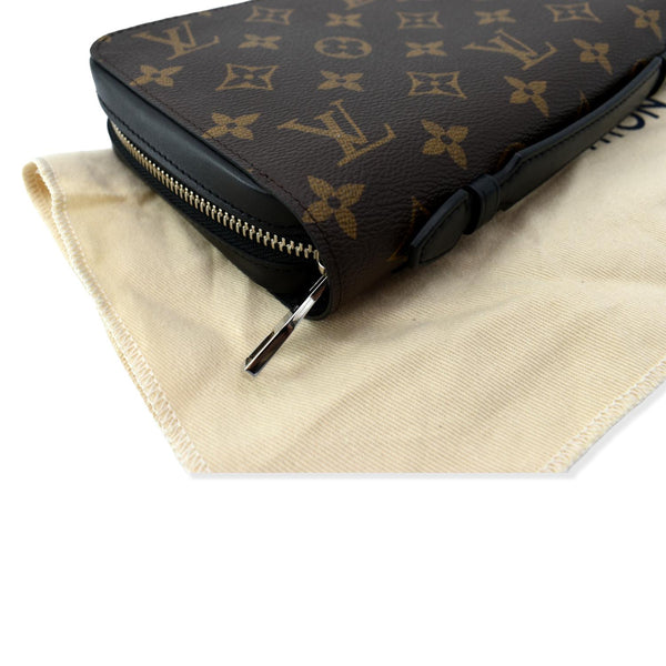 LOUIS VUITTON Zippy XL Monogram Canvas Wallet Brown