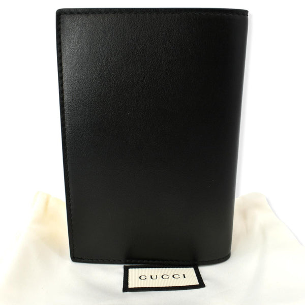 GUCCI Bi-Fold Leather Document Holder Black 547608