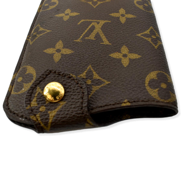 LOUIS VUITTON Monogram Canvas Sunglasses Case Brown