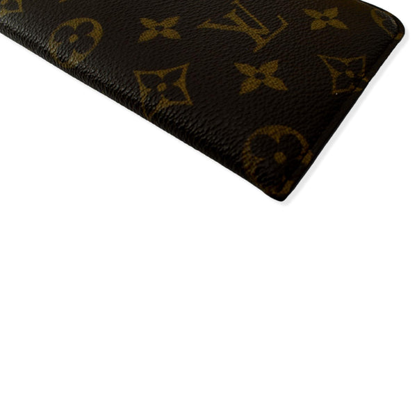 LOUIS VUITTON Monogram Canvas Sunglasses Case Brown