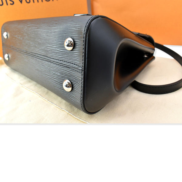 LOUIS VUITTON Cluny MM Epi Leather Shoulder Bag Black - Hot Deals