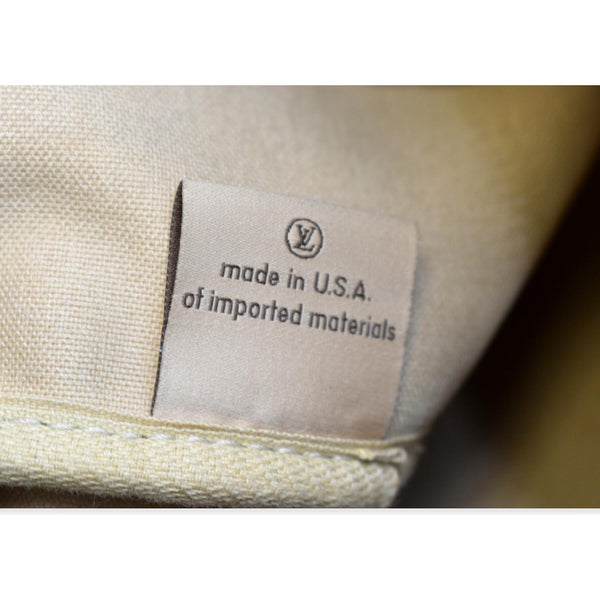 LOUIS VUITTON Speedy 30 Damier Azur Satchel Bag White