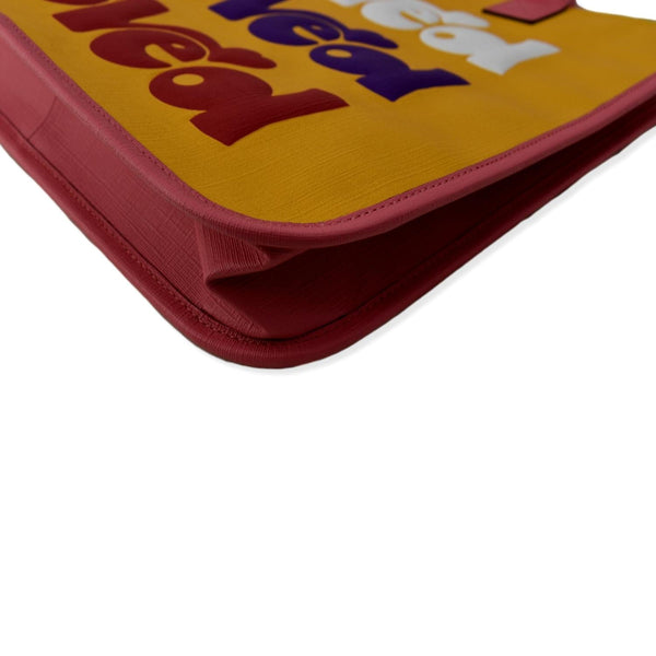 GUCCI Children's Rainbow Loved Coated Canvas Tote Bag Multicolor 550763