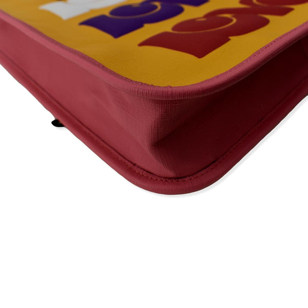 GUCCI Children's Rainbow Loved Coated Canvas Tote Bag Multicolor 550763