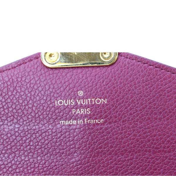 LOUIS VUITTON Pallas Monogram Canvas Wallet Brown