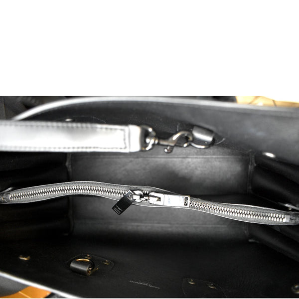 Yves Saint Laurent Sac de Jour Leather Bag Black | D. Designer Handbag.