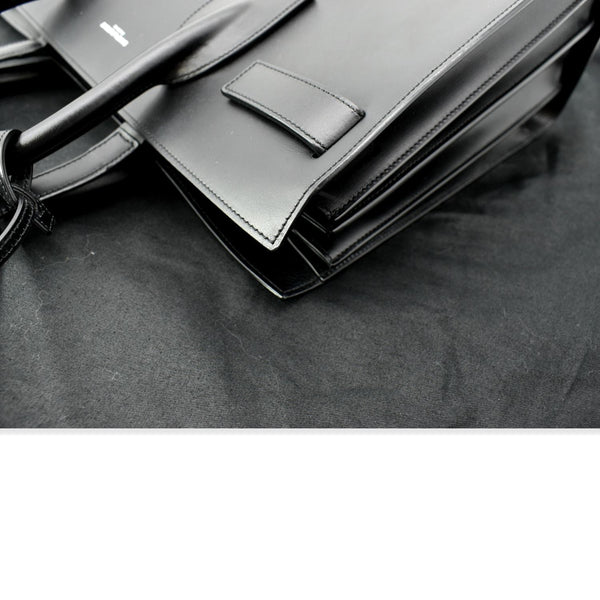 Yves Saint Laurent Sac de Jour Leather Bag Black | D. Designer Handbag