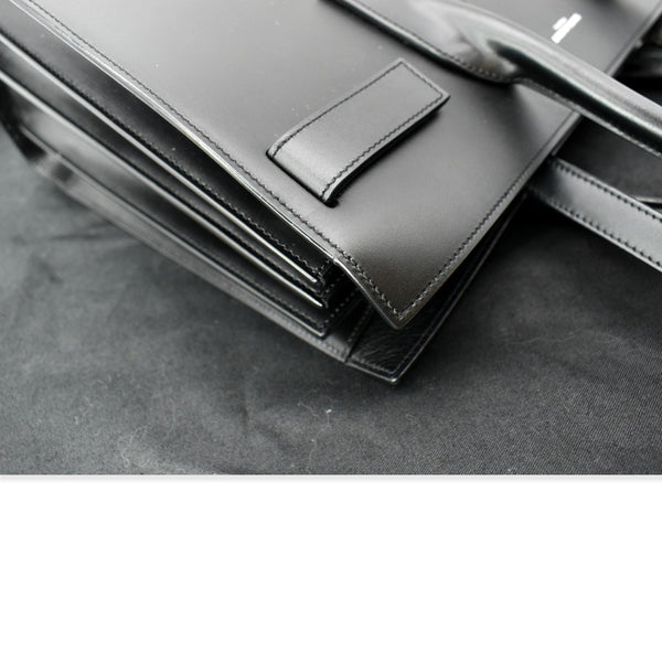 Yves Saint Laurent Sac de Jour Leather Bag Black | D. Designer Handbag