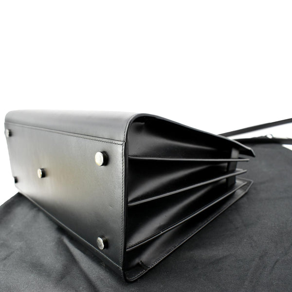 Yves Saint Laurent Sac de Jour Leather Bag Black | D. Designer Handbag