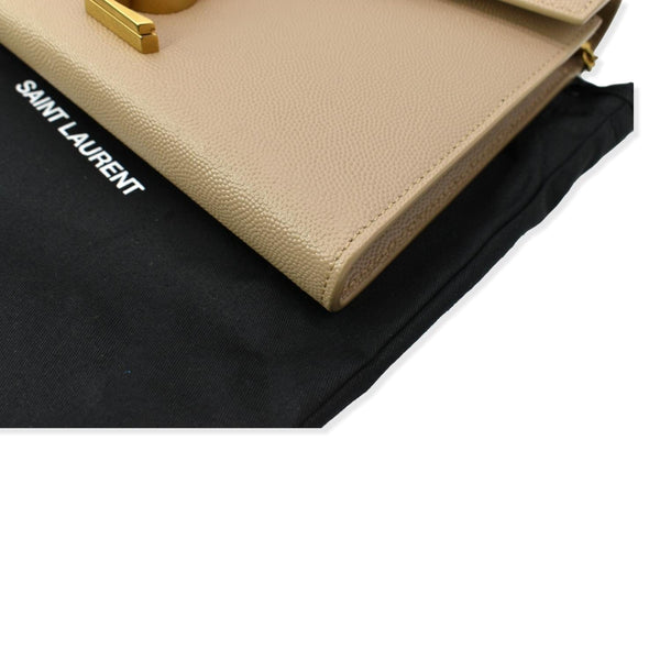 Yves Saint Laurent Cassandra Grain De Poudre Embossed Bag