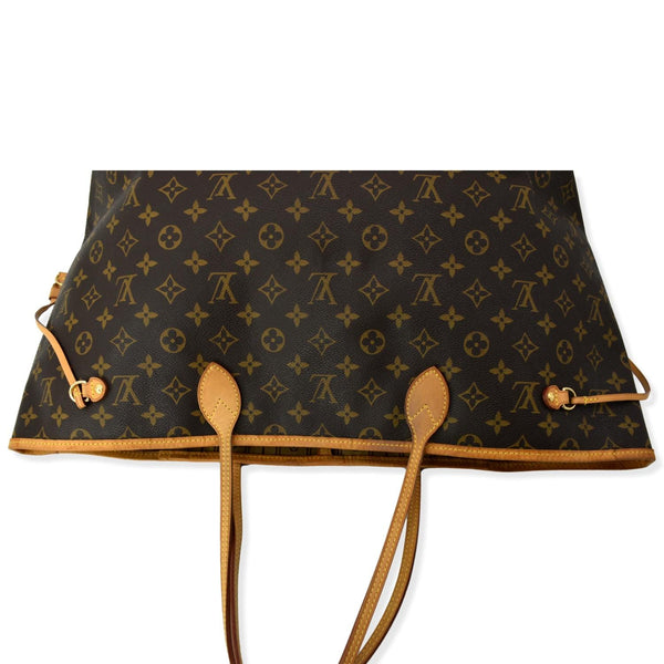 LOUIS VUITTON Neverfull GM Monogram Canvas Tote Bag Brown