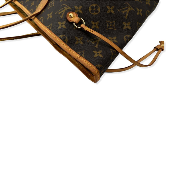 LOUIS VUITTON Neverfull GM Monogram Canvas Tote Bag Brown