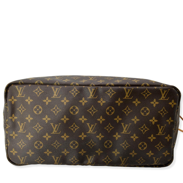 LOUIS VUITTON Neverfull GM Monogram Canvas Tote Bag Brown