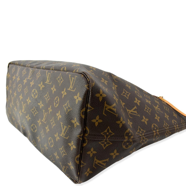 LOUIS VUITTON Neverfull GM Monogram Canvas Tote Bag Brown