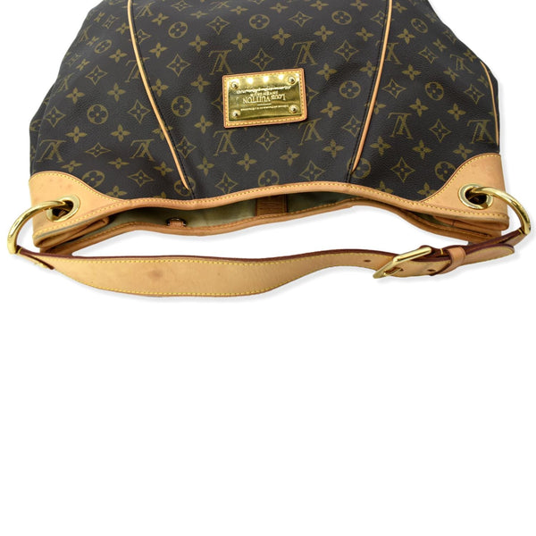 LOUIS VUITTON Galliera GM Monogram Canvas Shoulder Bag Brown