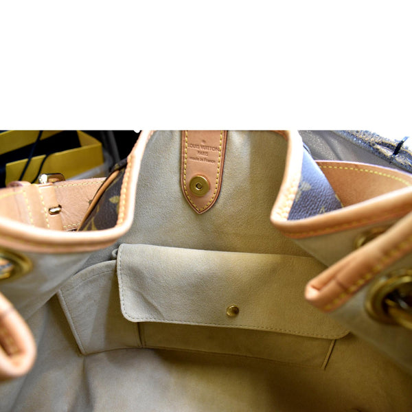 LOUIS VUITTON Galliera GM Monogram Canvas Shoulder Bag Brown