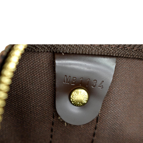 LOUIS VUITTON Keepall Bandouliere 55 Damier Ebene Travel Bag Brown - Hot Deals