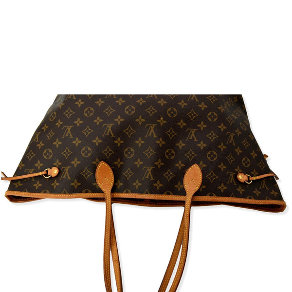 LOUIS VUITTON Neverfull GM Monogram Canvas Tote Bag Brown