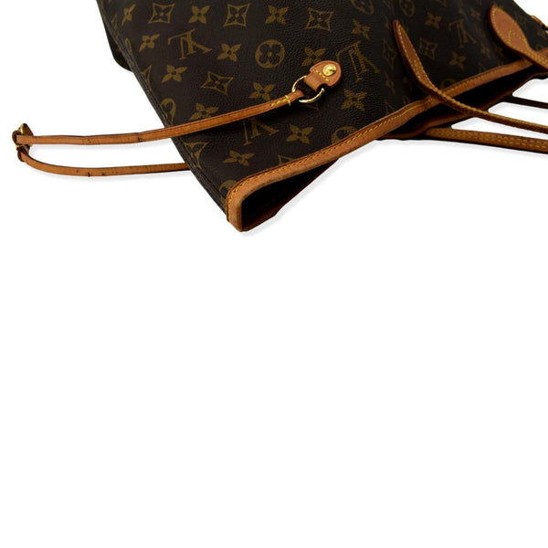 LOUIS VUITTON Neverfull GM Monogram Canvas Tote Bag Brown