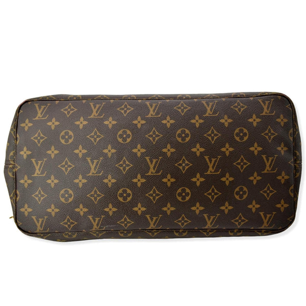 LOUIS VUITTON Neverfull GM Monogram Canvas Tote Bag Brown