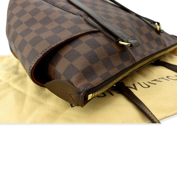 LOUIS VUITTON Totally PM Damier Ebene Shoulder Tote Bag Brown