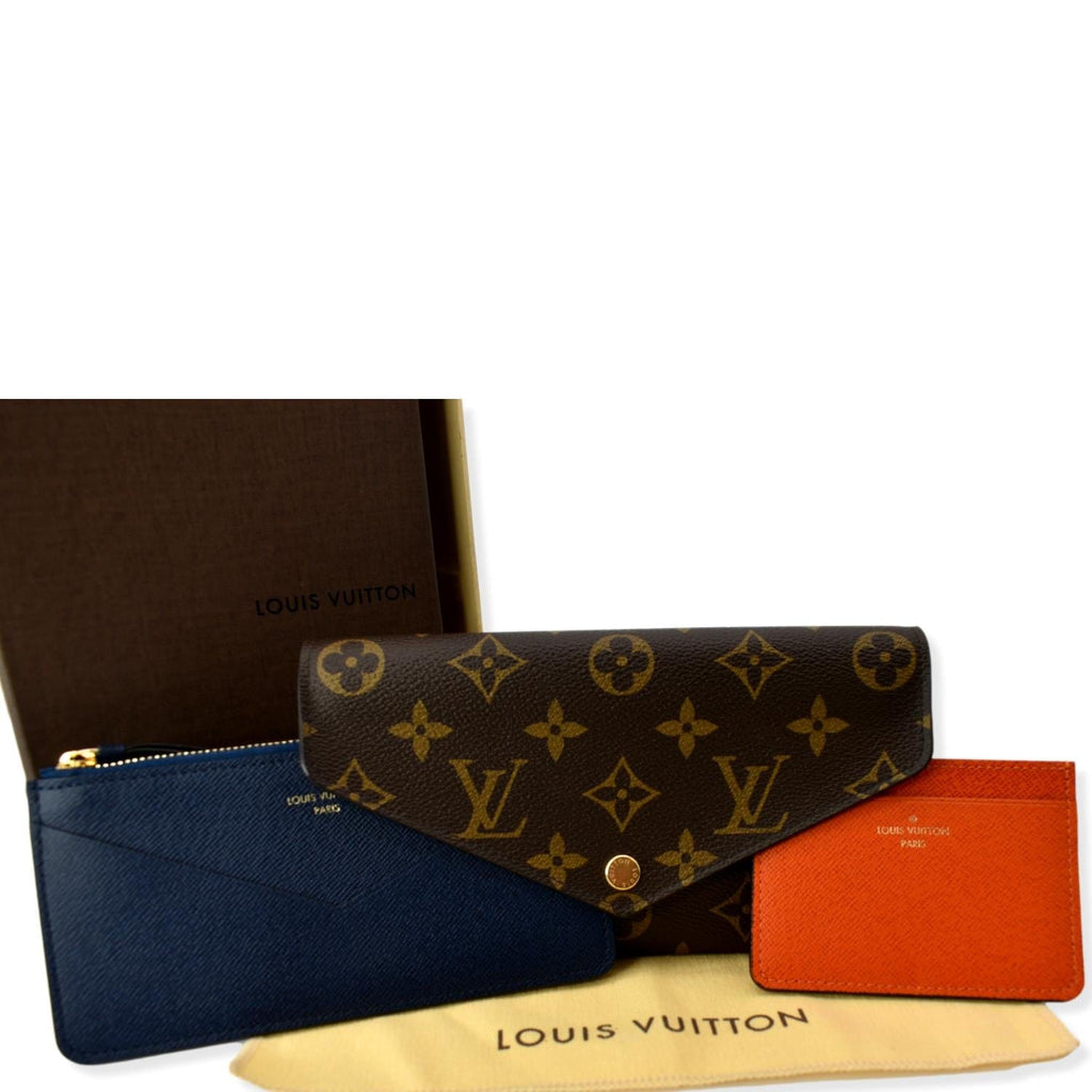 Authentic Louis Vuitton Wallet Monogram Jeanne Rose Ballerine With Both  inserts