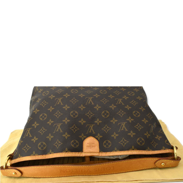 LOUIS VUITTON Delightful PM Monogram Canvas Hobo Bag Brown