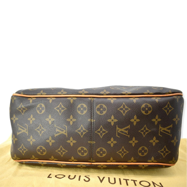 LOUIS VUITTON Delightful PM Monogram Canvas Hobo Bag Brown