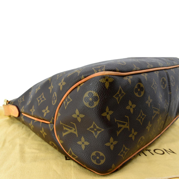 LOUIS VUITTON Delightful PM Monogram Canvas Hobo Bag Brown