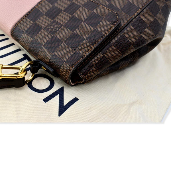 LOUIS VUITTON Bond Street MM Damier Ebene Crossbody Bag Magnolia - Hot Deals