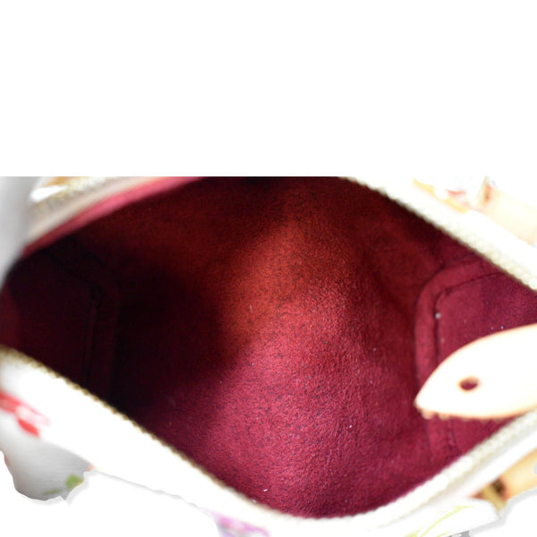 LOUIS VUITTON Nano Murakami Speedy Monogram Satchel Bag Multicolor