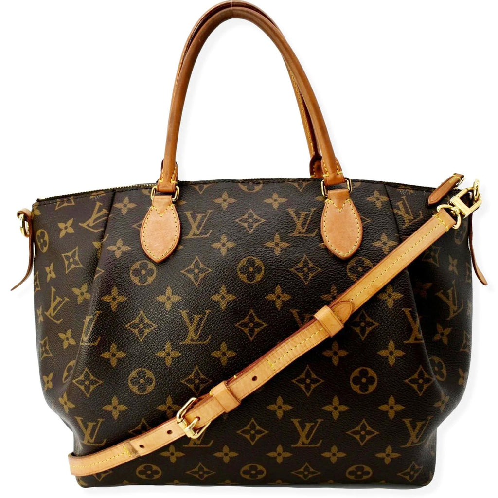 Authentic Louis Vuitton Turenne MM Monogram M48814 With Invoice Guaranteed  LD607