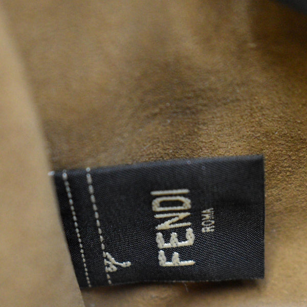 FENDI Mini Sunshine Plexiglass Laminated Leather Shopper Tote Crossbody Bag Silver - Hot Deals