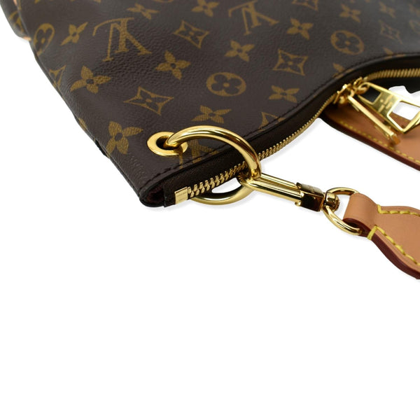 LOUIS VUITTON Odeon NM MM Monogram Canvas Shoulder Bag Brown