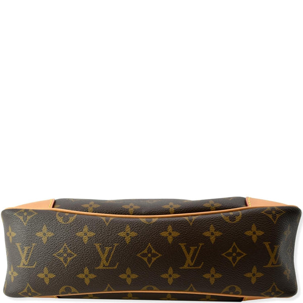 LOUIS VUITTON Odeon NM MM Monogram Canvas Shoulder Bag Brown