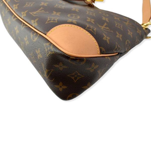 LOUIS VUITTON Odeon NM MM Monogram Canvas Shoulder Bag Brown