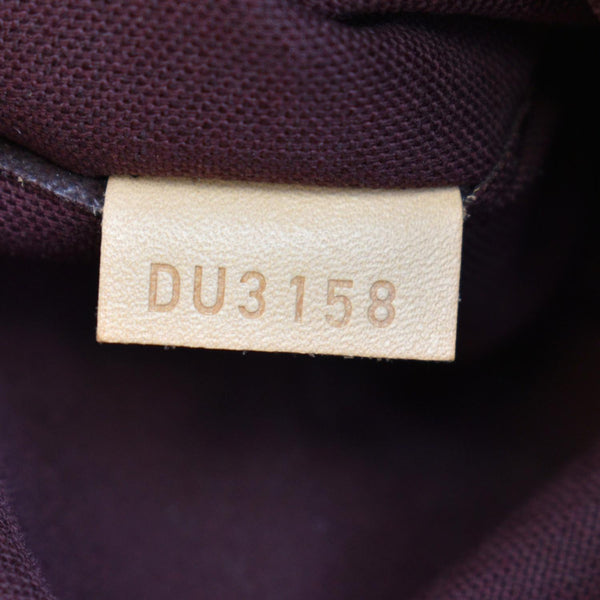 LOUIS VUITTON Berri MM Monogram Canvas Shoulder Bag Brown