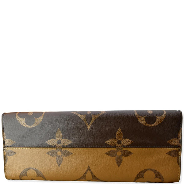 LOUIS VUITTON Onthego GM Giant Monogram Canvas Tote Shoulder Bag Brown - Hot Deals
