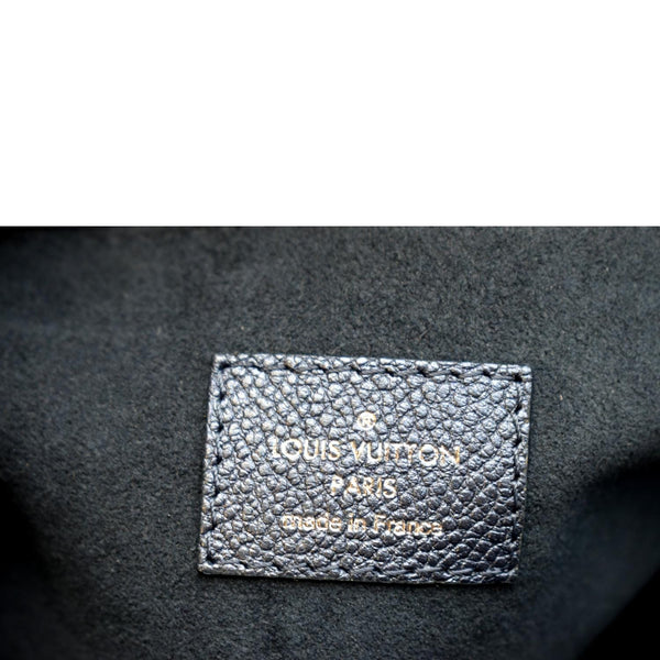 LOUIS VUITTON Onthego PM Monogram Empreinte Tote Shoulder Bag Navy Nacre