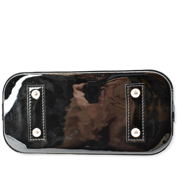 LOUIS VUITTON Alma BB Electric Epi Leather Crossbody Bag Black