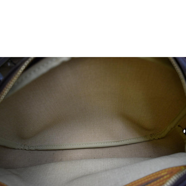 LOUIS VUITTON Reporter Monogram Canvas Shoulder Bag Brown