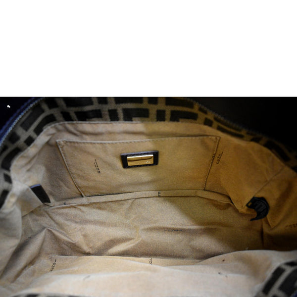 FENDI Chef Zucca Canvas Tote Bag Tobacco Brown