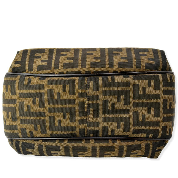 FENDI Chef Zucca Canvas Tote Bag Tobacco Brown