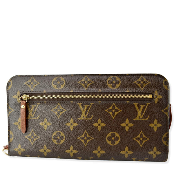 LOUIS VUITTON Insolite Monogram Canvas Organizer Wallet Brown