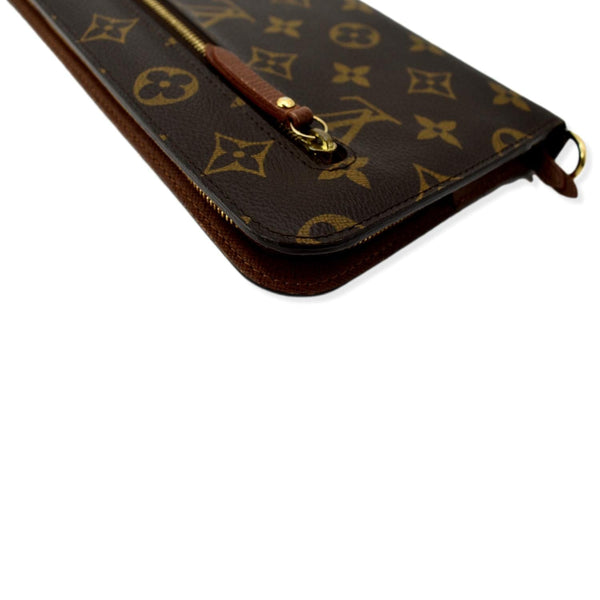 LOUIS VUITTON Insolite Monogram Canvas Organizer Wallet Brown