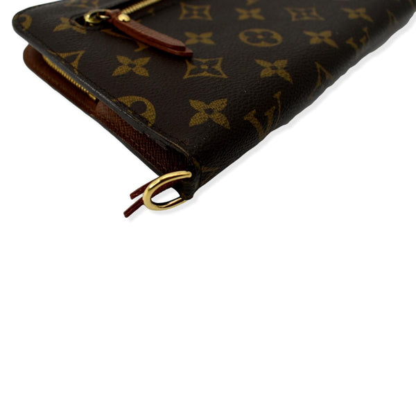 LOUIS VUITTON Insolite Monogram Canvas Organizer Wallet Brown